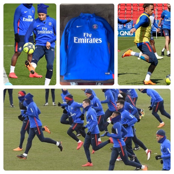 Nike PSG Paris Saint Germain 2018 Aeroswift Drill Top Soccer Training Pullover M